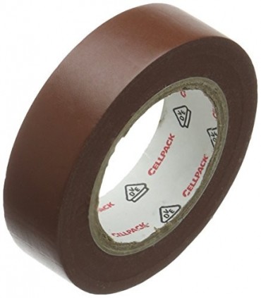 Cellpack PVC-Isolierband braun No 128 0,15 mmx19 mm 145805