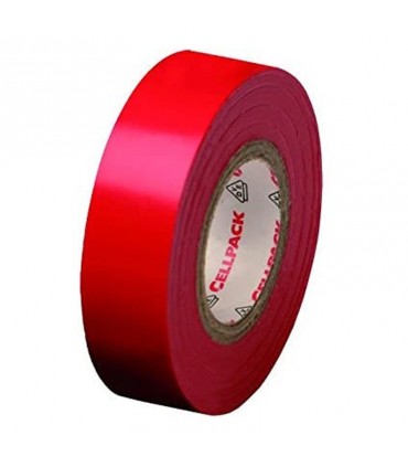 CELLPACK PVC-Isolierband 15X10X0,15 rot 145827