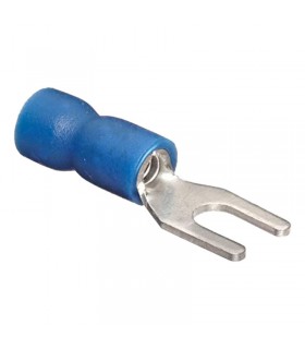 Cembre isolierte Flachstecker Durchmesser 4mm Blau BF-U4