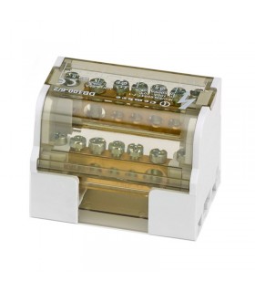 Cembre Verteiler mit 100A 2 Pole 6 Anschlüsse DB100-6/2