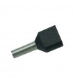 Cembre isolierte Zwillingsaderendhülsen 2x1,5qmm 8mm 100Stk. PKT1508