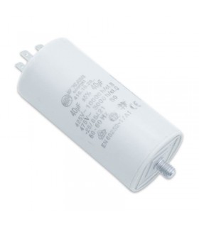 Ducati Kondensor 450V 40 UF mit Faston Doppelzapfen 416102964.CU