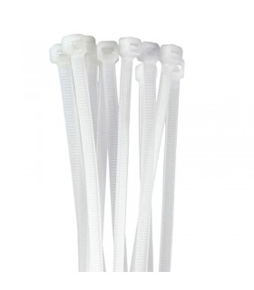 Etelec Nylon-Kabelbinder weiß 140x3,5 FB14035