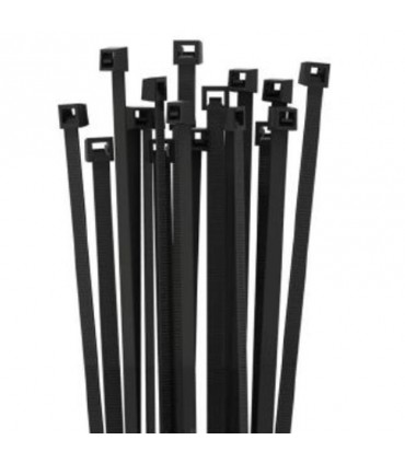 Etelec schwarze Kabelbinder 200X4,5MM Packung 100 Stück FN20045