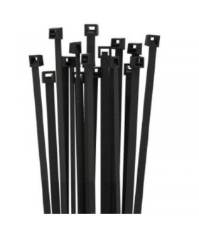 Schwarze Etelec Nylon Kabelbinder 360x4,5 FN36045