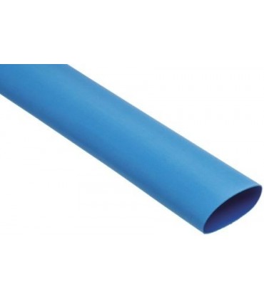 Etelec Schrumpfschlauch 4,8 Innendurchmesser nach dem Schrumpfen 2,4 blau 10mt RB6048