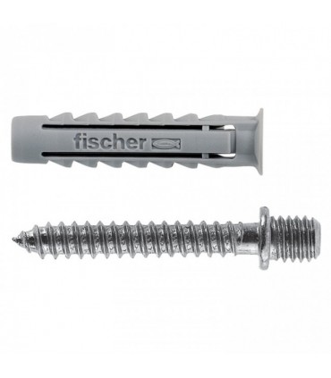 Fischer S 6 Dübel mit Doppelschraube M6 00500210