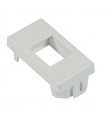 Keystone Adapter Fanton für Bticino Axolute dunkelgrau 23925