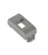 Adapter Keystone Fantom für Bticino Axolute Grau 23926