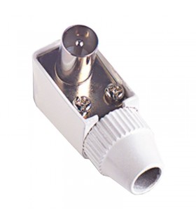 Fanton TV-Stecker mit COAX-Winkel 9,5 mm Durchmesser 32040