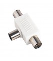 Fanton COAX Dreifach-TV-Stecker Durchmesser 9,5 mm 32060