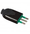 Fanton standard 2X10A+T Stecker schwarz 80011