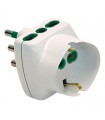 Fanton Adapter mit Stecker und Steckdosen 82240