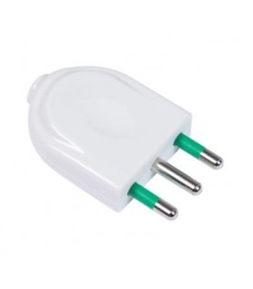 Fanton 2P+T 10A S11 Stecker weiß 82510-E