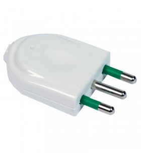 Fanton 2P+T 16A S17 Stecker weiß 82520-E