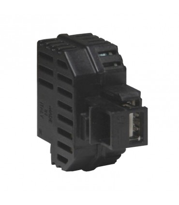 Fanton USB-Einbauladengerät 5V-Stromversorgung 5V 2.1 schwarz 82891