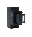 Fanton Keystone USB Unterputzt-Netzteil 3A Farbe schwarz 82897
