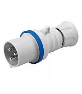 Gewiss mobiler Stecker 2P+E 16A IP44 blau 220V GW60004H