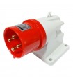 Gewiss feste Steckdose 3P+E 16A IP44 rot 380V GW60408