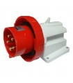 Gewiss feste Wandsteckdose 3P+N+E 32A IP67 rot 380V GW60442