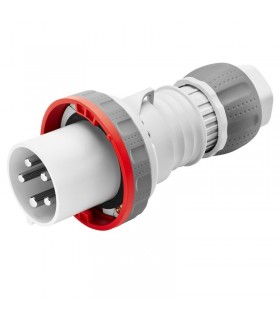 Gewiss mobiler Stecker 3P+N+E 63A IP67 rot 380V GW61053H