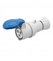 Gewiss mobile Steckdose 2P+E 16A IP44 blau 220V GW62004H