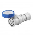 Gewiss mobile Steckdose 2P+E 32A IP67 blau 220V GW62037H
