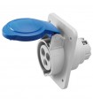 Gewiss Unterputzdose 2P+E 32A IP44 blau 220V GW62216H