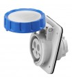 Gewiss Unterputzdose 2P+E IP67 blau 220V GW62227H