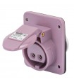 Gewiss Unterputzdose 2P 16A IP44 violett 24V GW62265