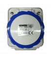Gewiss feste Wandsteckdose 2P+E 16A IP67 blau 220V GW62426