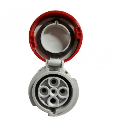 Gewiss mobile Steckdose 3P+E 63A IP67 rot 380V GW63052H