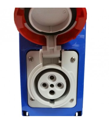 Gewiss vertikale 3P+E 16A verriegelte Steckdose ohne Boden GW66308N