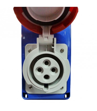 Gewiss vertikale verriegelte Steckdose 3P+E 32A IP67 GW66319N