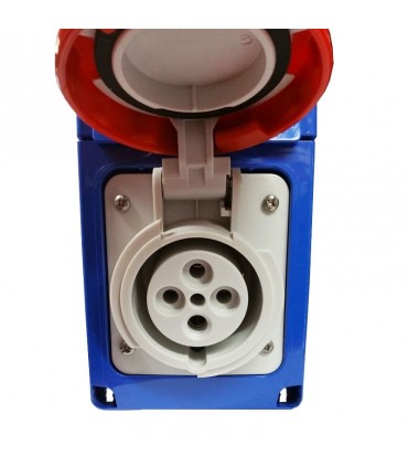 Gewiss vertikale 3P+E 16A IP67 verriegelte Steckdose GW66330N