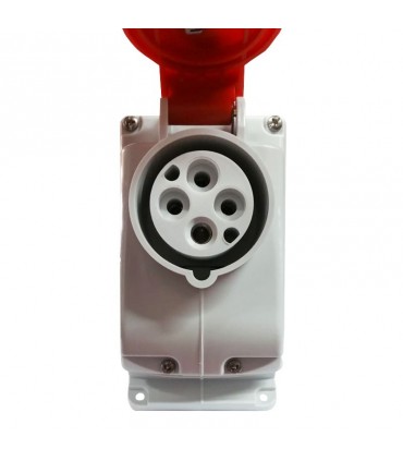 Gewiss vertikale verriegelte Steckdose 3P+E 16A IP44 GW66430