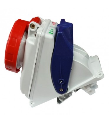 Gewiss vertikale 3P+E 16A IP55 verriegelte Steckdose GW66474