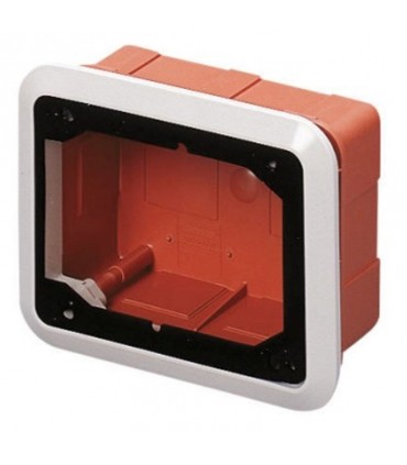 Gewiss Unterputzdose für verriegelte Steckdosen mit Sicherungen GW66682