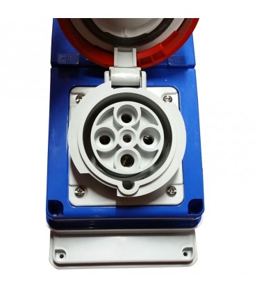 Gewiss Steckdose mit Verriegelung 3P+E 63A IP67 380V GW67252N