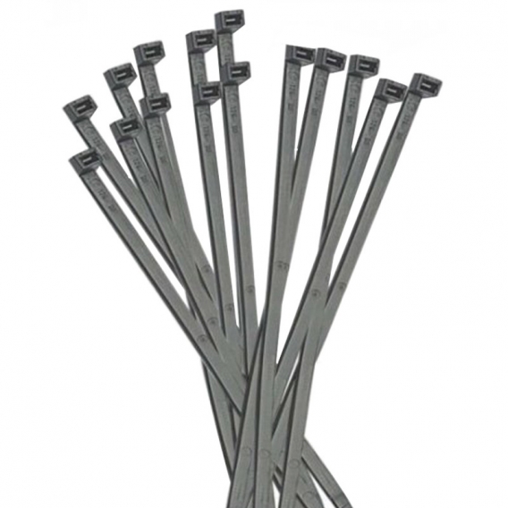 Elematic Kunststoff-Kabelbinder 290x4,5mm 100 Stück schwarz 5317E