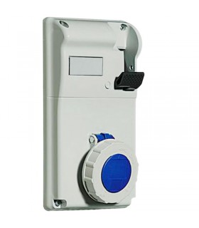 Steckdose mit Verriegelung Legrand 2P+E 2X16A+E 230V IP55 057221