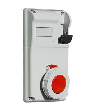 Steckdose mit Verriegelung Legrand Tempra 3P+N+E 3X32A+NT 400V IP55 057234