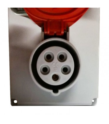 Legrand verriegelte Steckdose 3P+N+E 3X16A+NT 400V IP44 057278