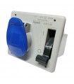 Legrand Einbausteckdose mit Verriegelung 2P+E 2X16A+E 230V IP44 057300