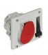 Verriegelte Steckdose Legrand Tempra Schalttafeleinbau 3P+N+E 3X16A+NT 057302