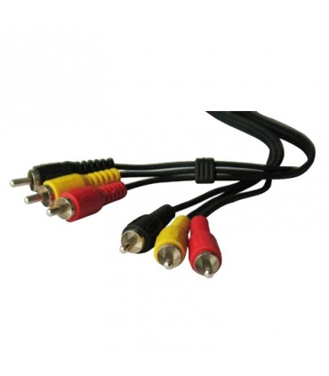 Melchioni 1,5 Meter audio-video Kabel 3RCA 3RCA 149000192