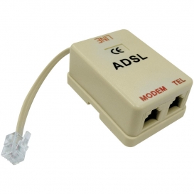 Filter Melchioni für den ADSL-anschluss 2 eingänge RJ-ausgang, RJ 433329836