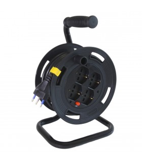 Master 15 Meter Leitungsroller mit 4 Schuko-Steckdosen 04841