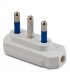 Platzsparender Stecker Master 2P+E 16A 05421