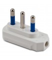 Platzsparender Stecker Master 2P+E 16A 05421